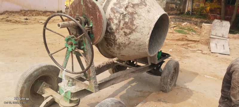 Concrete mixer Mixchar maashin on rent – Arwal Rambabu Kumar